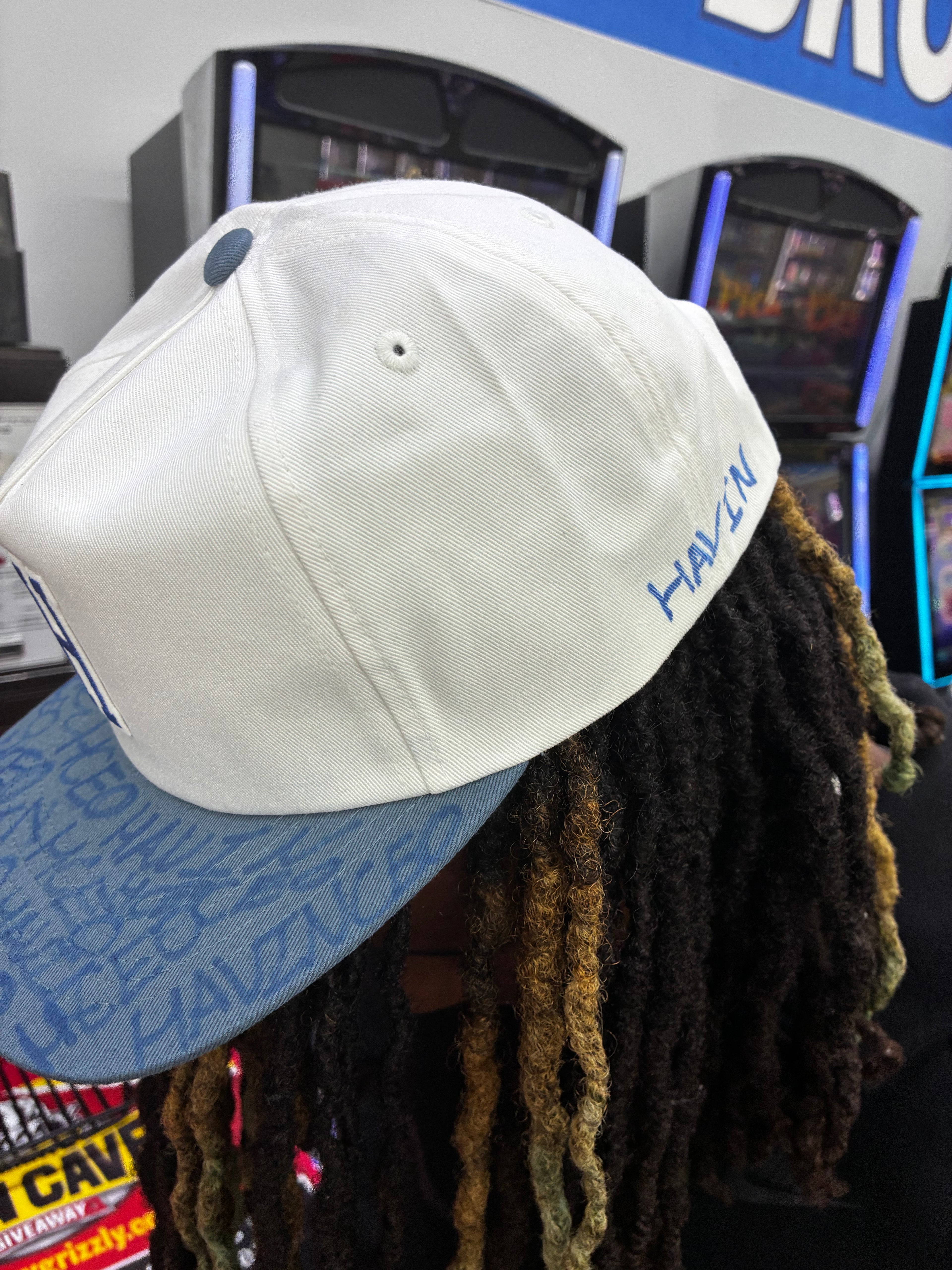 HAVINCEO GRAFFITI HAT BLUE
