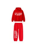 RED STAY DOWN BE PATIENT SET