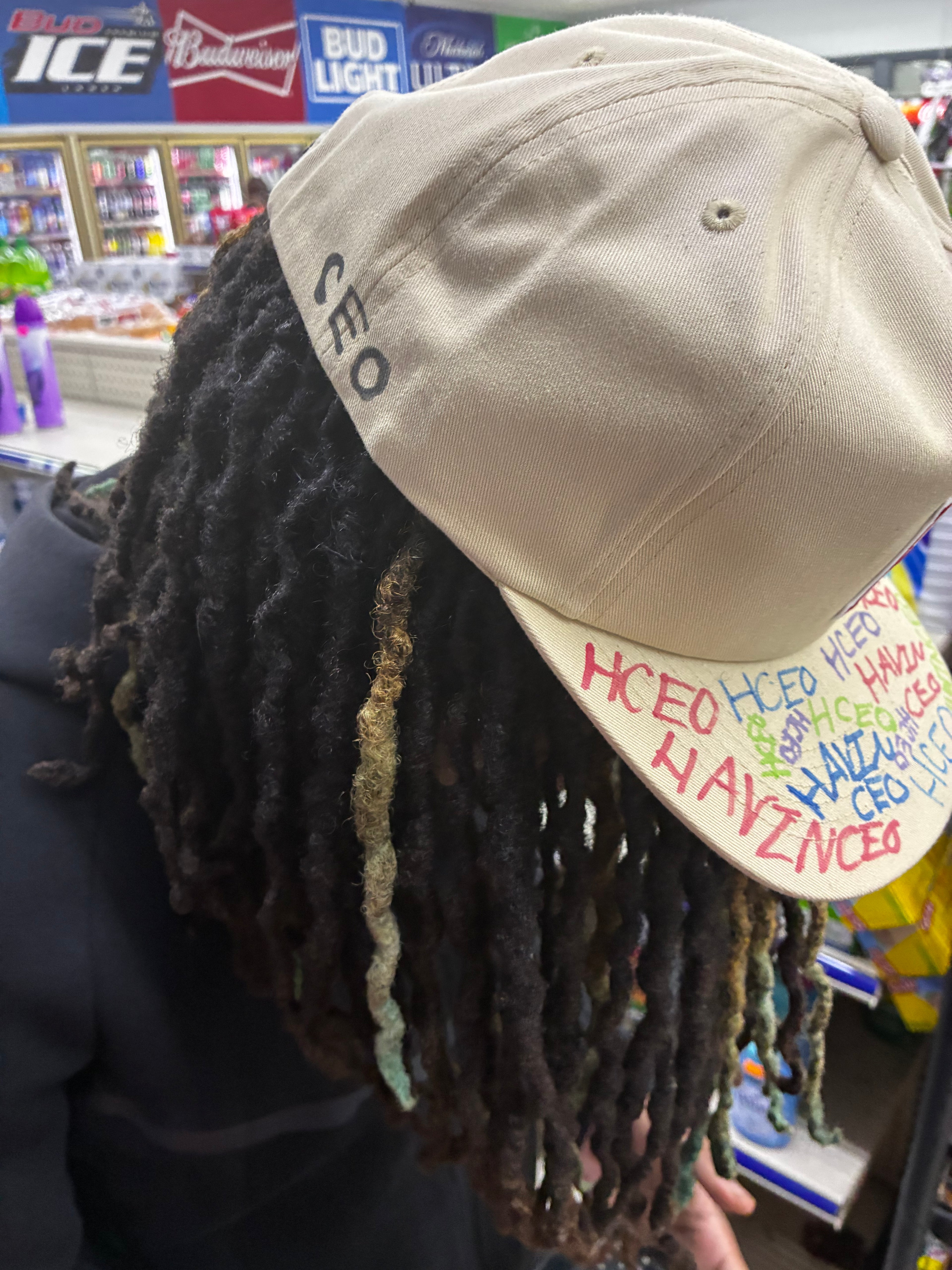 HAVINCEO GRAFFITI HAT CREAM