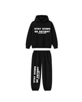 BLACK STAY DOWN BE PATIENT SET