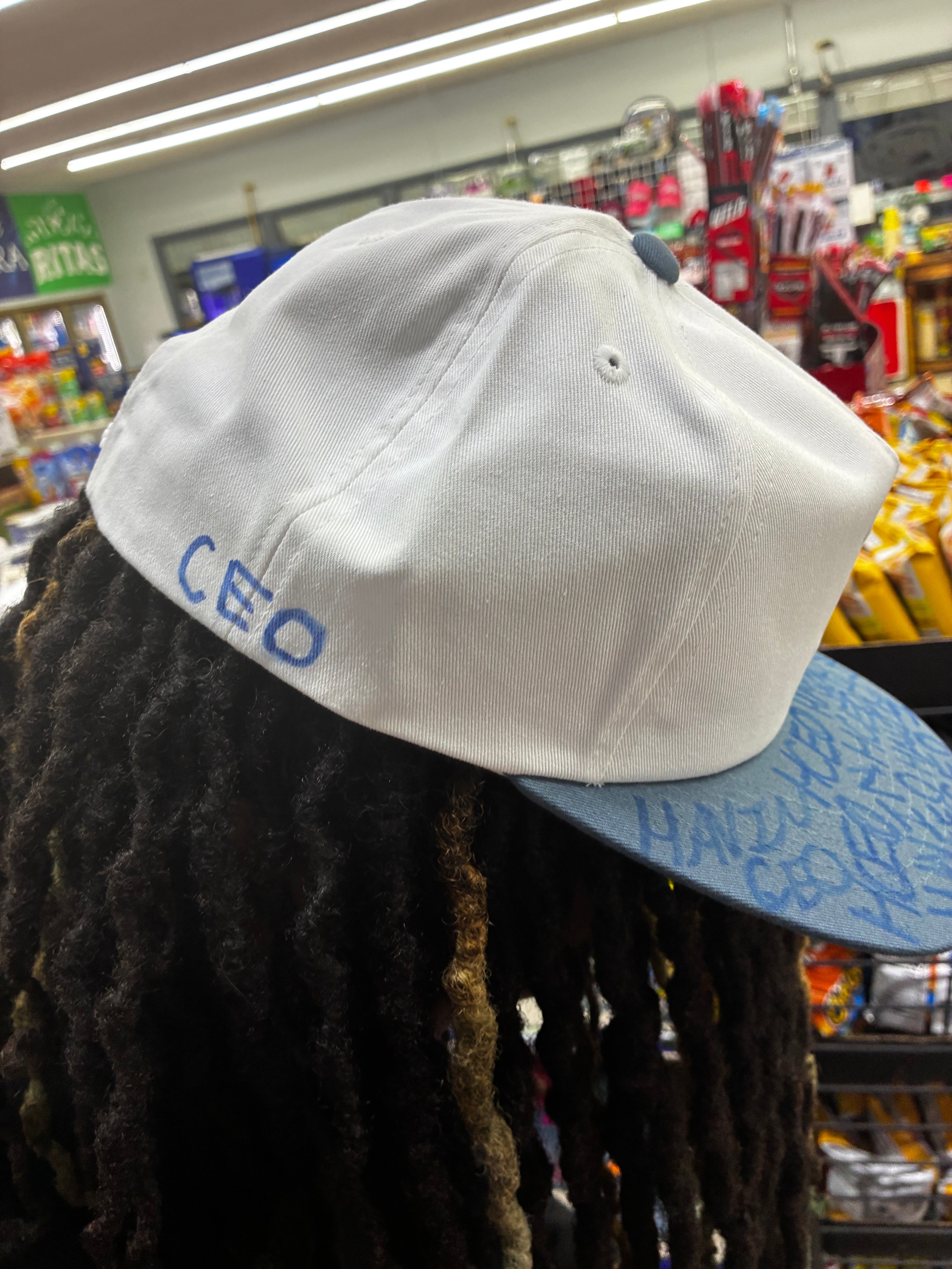 HAVINCEO GRAFFITI HAT BLUE