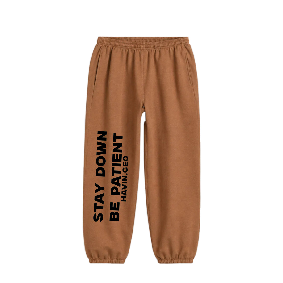 BROWN STAY DOWN BE PATIENT SET