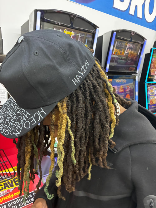 HAVINCEO GRAFFITI HAT BLACK