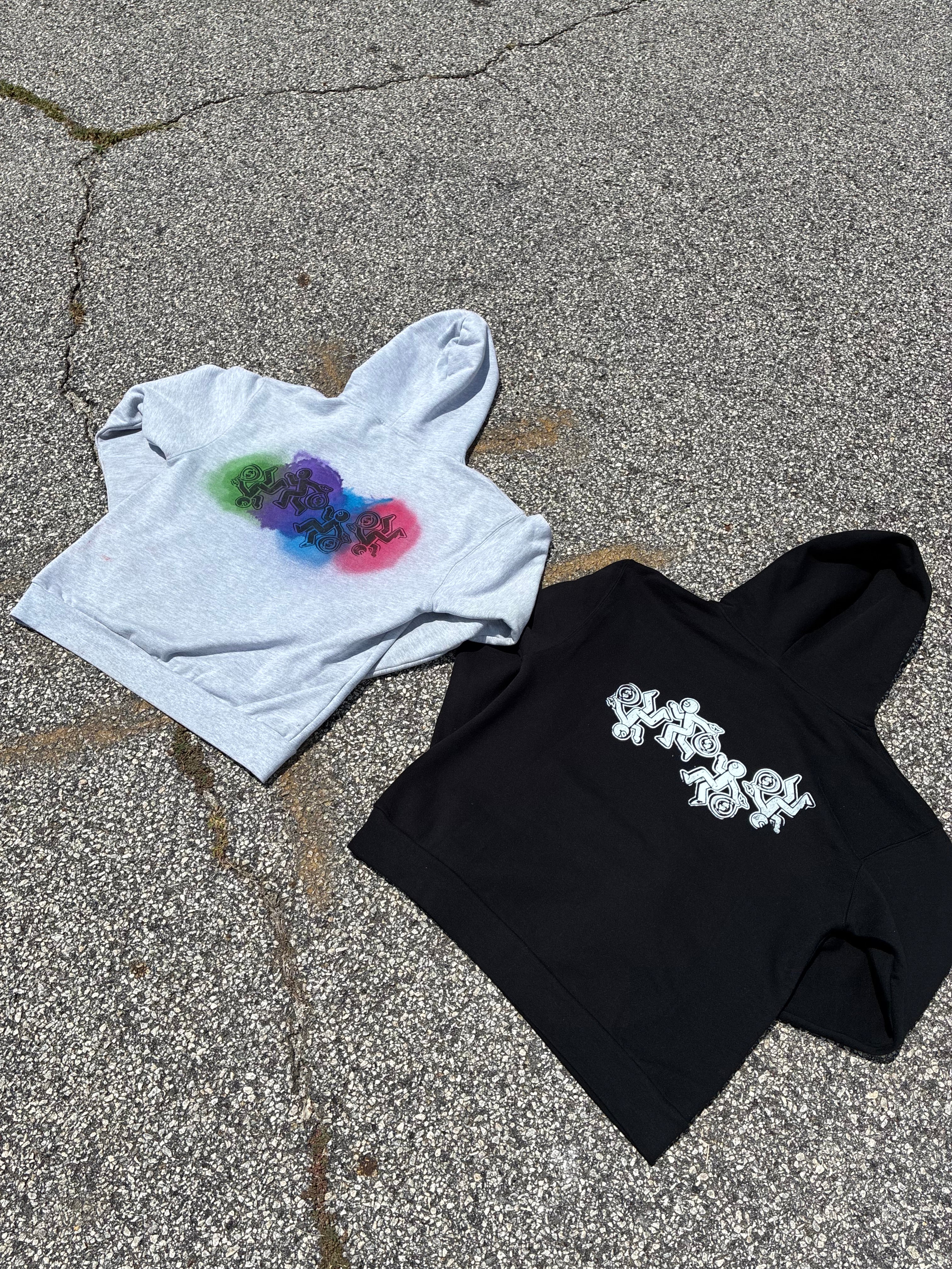 STAY DOWN BE PATIENT HOODIES